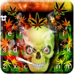 smoke skull android application logo